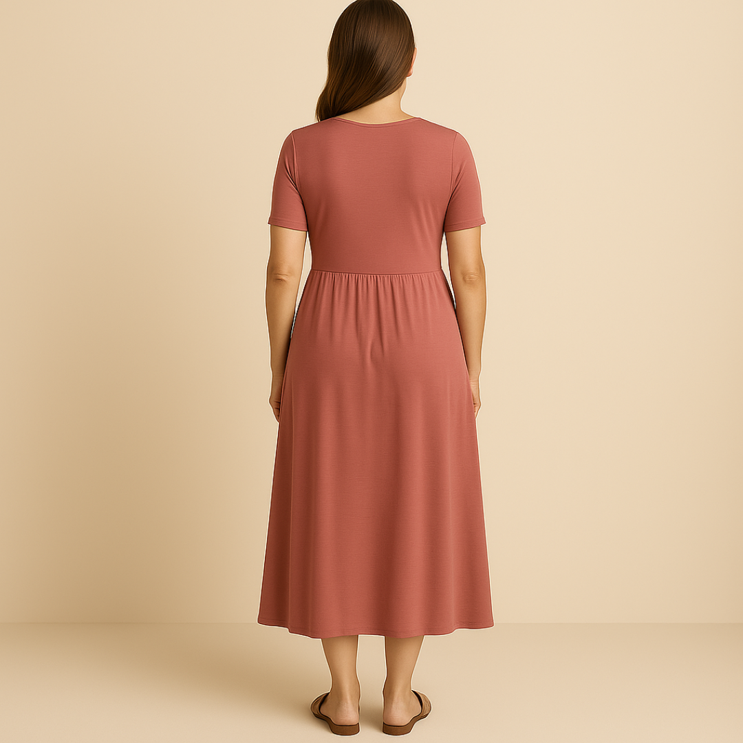 ANNELIES – LEHKÉ A-LINIOVÉ MAXI ŠATY