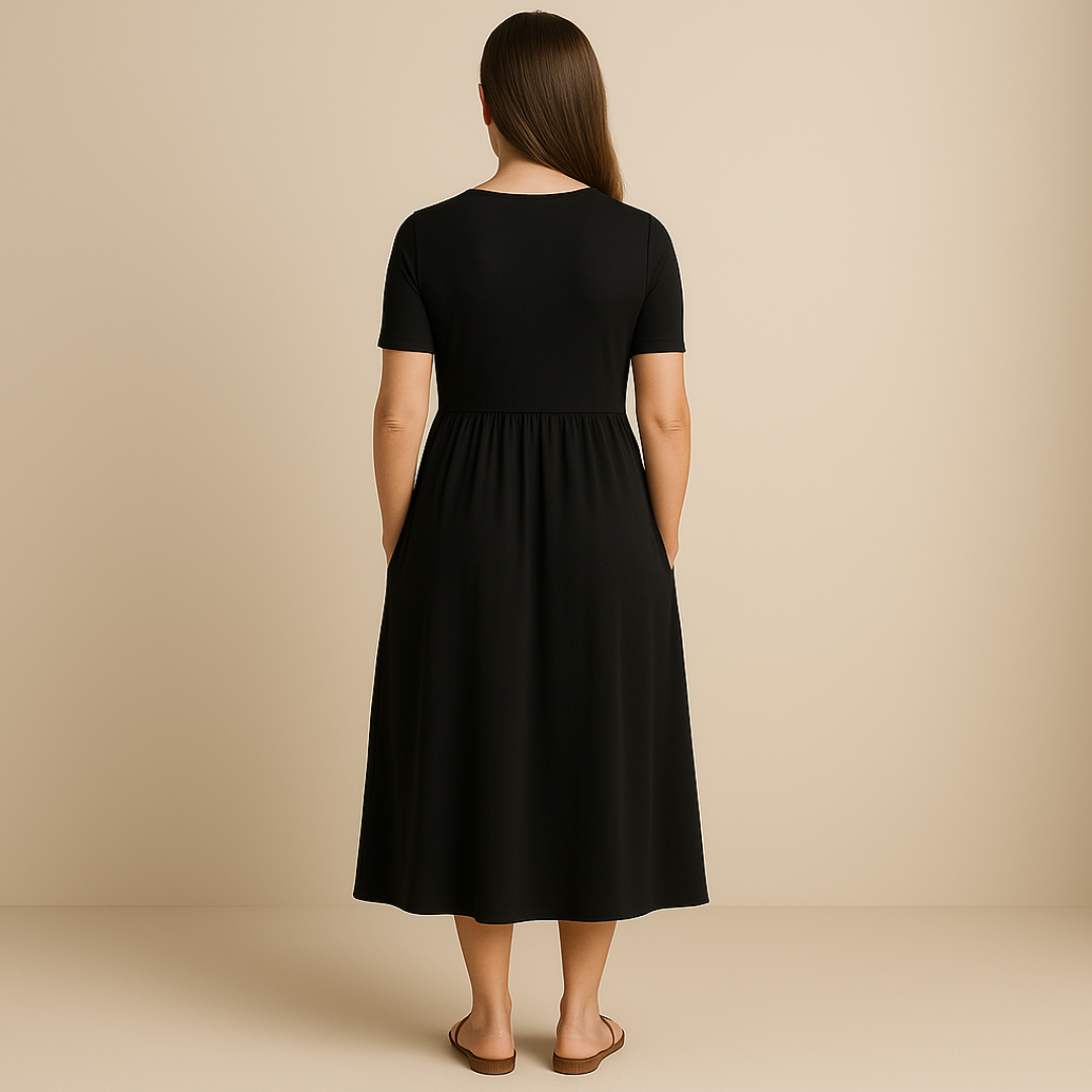 ANNELIES – LEHKÉ A-LINIOVÉ MAXI ŠATY