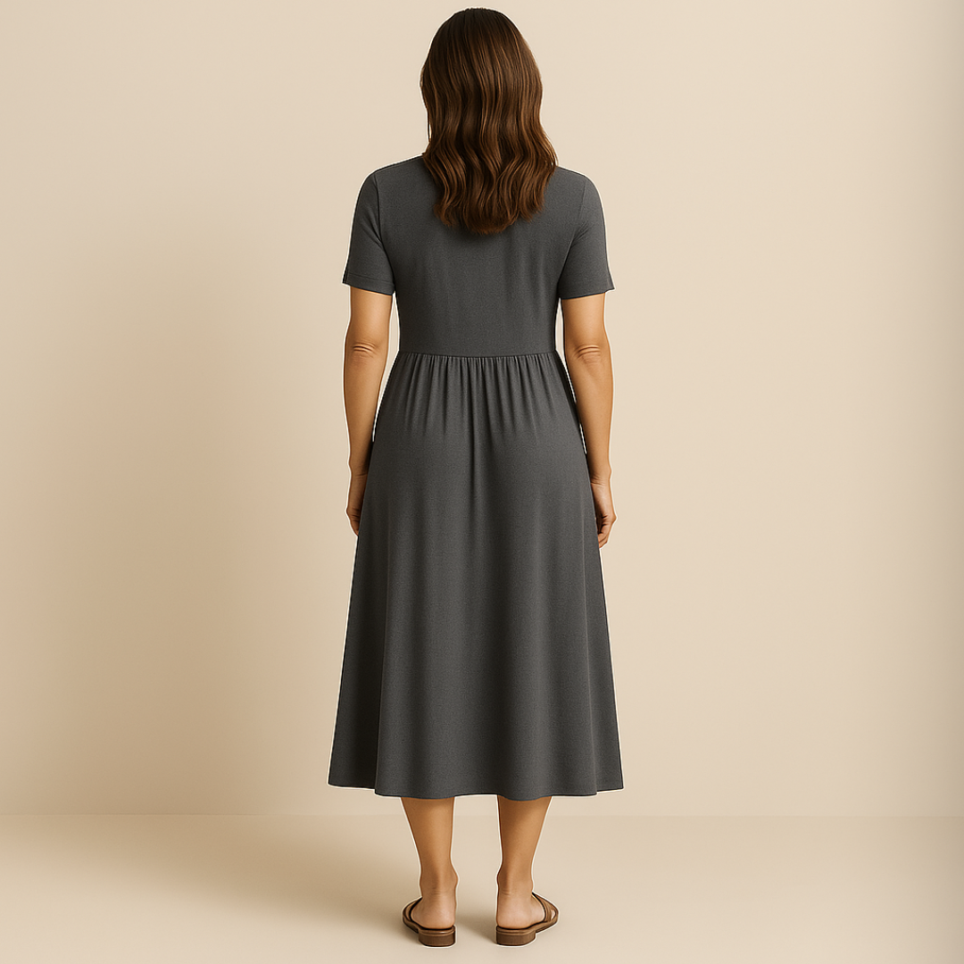 ANNELIES – LEHKÉ A-LINIOVÉ MAXI ŠATY