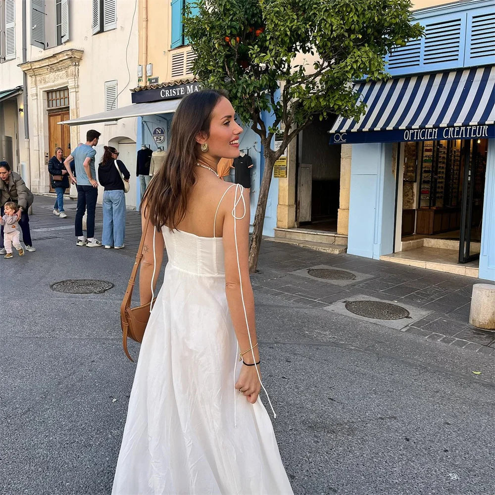 Sophie | Elegantní letní šaty na ramínka