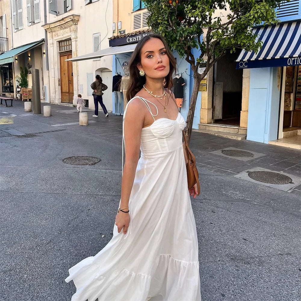 Sophie | Elegantní letní šaty na ramínka