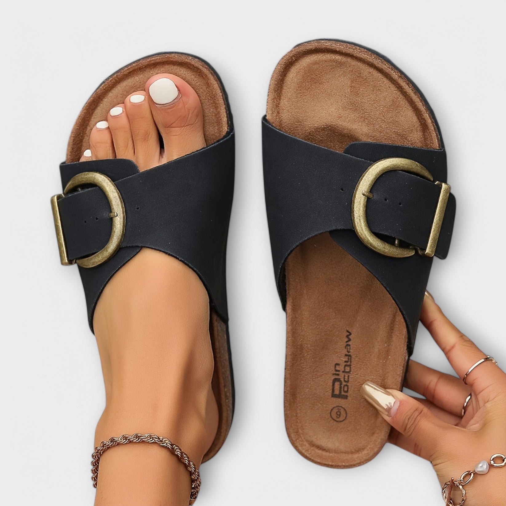 Praga Noire| Stylové pohodlné sandály
