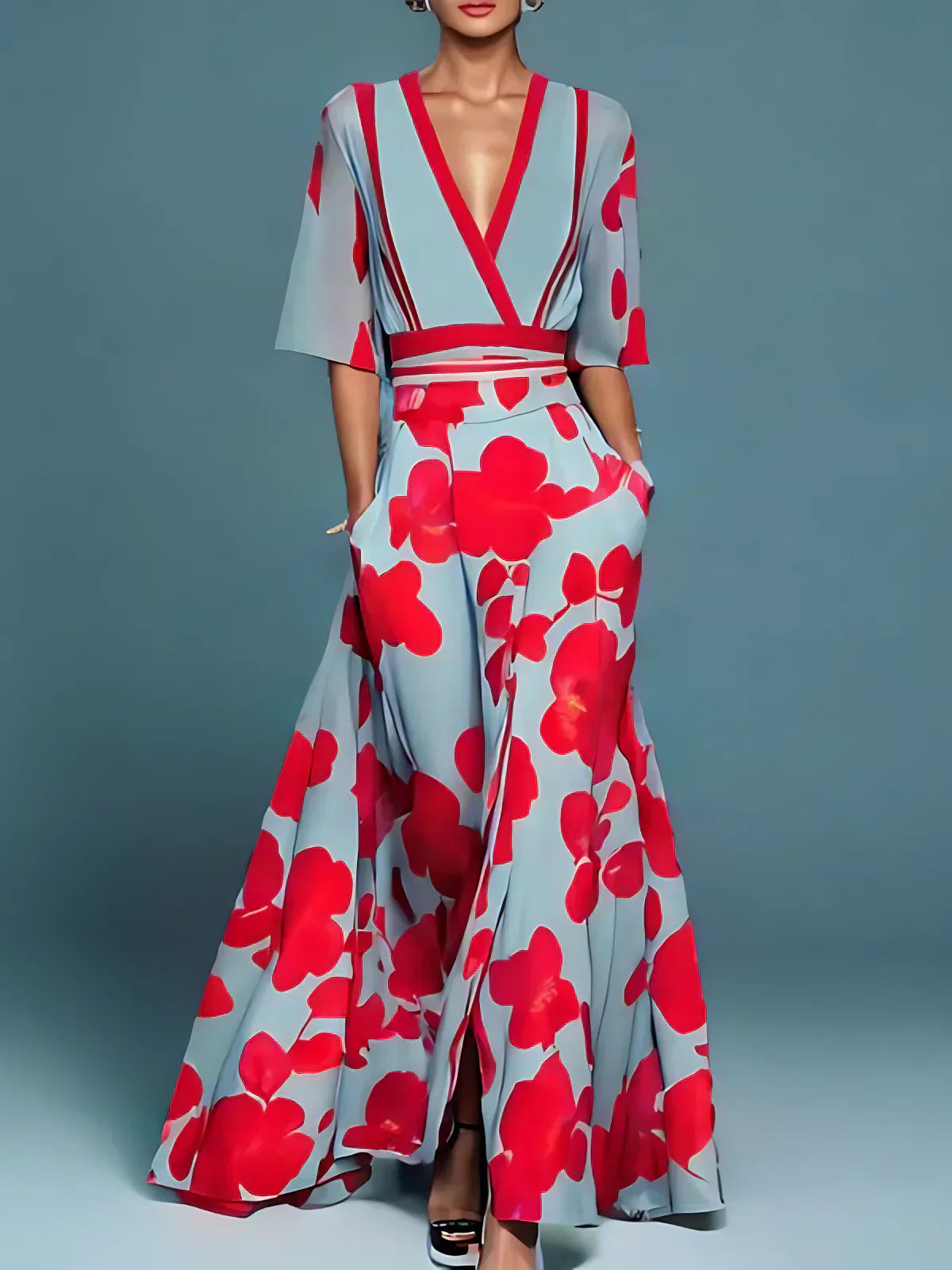 QUERINA I ELEGANTNÍ TOP A SUKNĚ SET