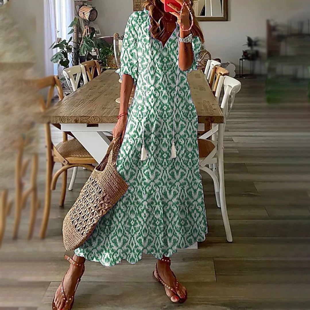 ESMAE™ - BOHO-MAXI-KLADNO S ELEGANTNÍMI RETRO VZORY