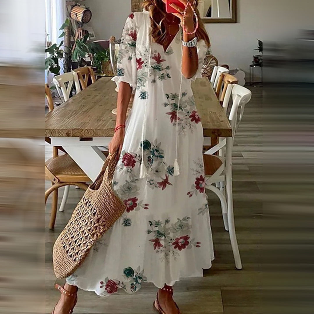 ESMAE™ - BOHO-MAXI-KLADNO S ELEGANTNÍMI RETRO VZORY