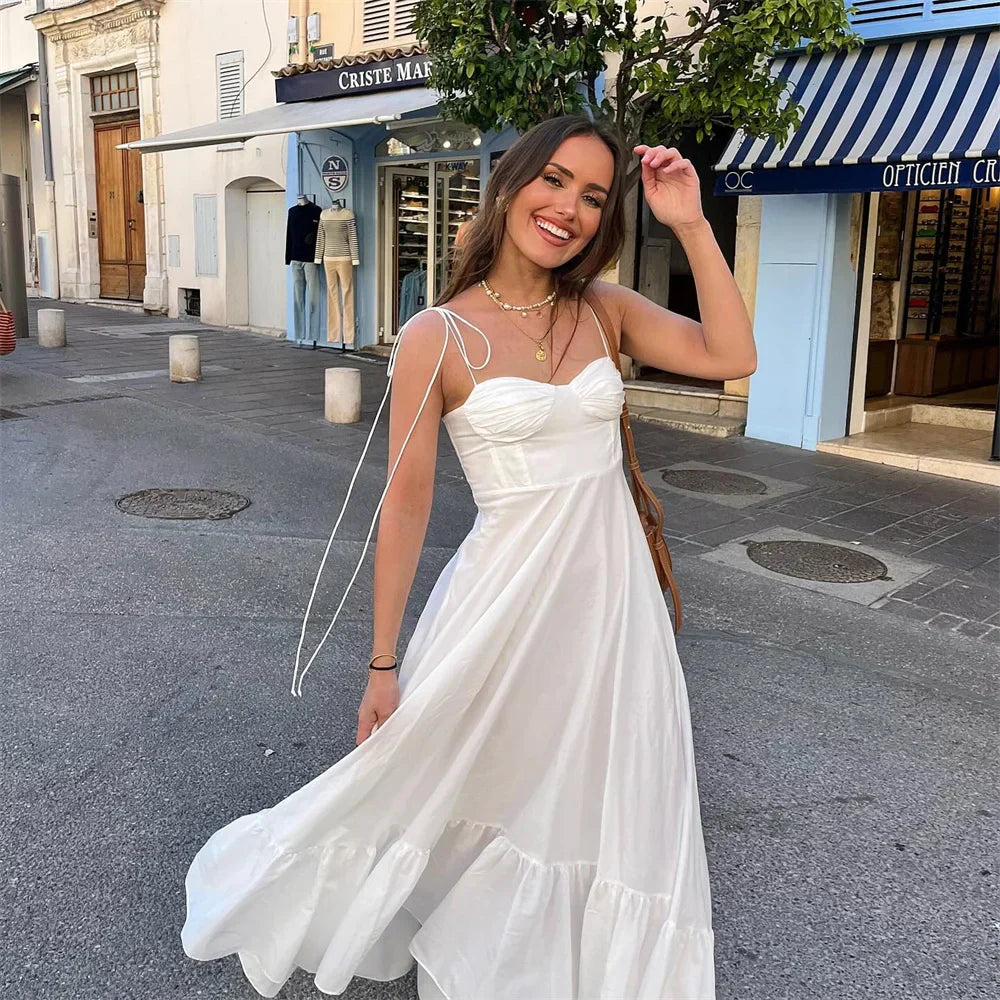 Sophie | Elegantní letní šaty na ramínka